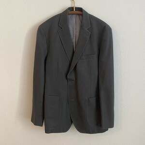 Kroon Men's Linen Blend Unstructured Blazer Suit - 42R